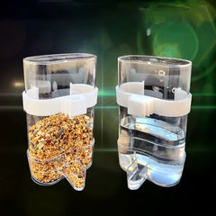 Bird Food Feeder Dispenser for Parrot Parakeet Cockatiel Lovebird Cage Accessories