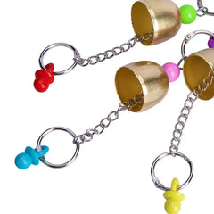 Bird Toys Hanging Practical Bell Design