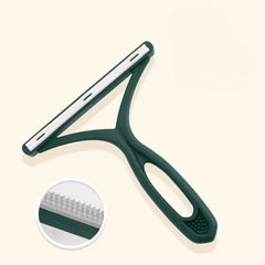 Pet Cat Dog Hair Scraper Remover Brush Portable Silicone Comb Double Sided Scraper Cats Dog Sofa Clothes Home Clean Accessories