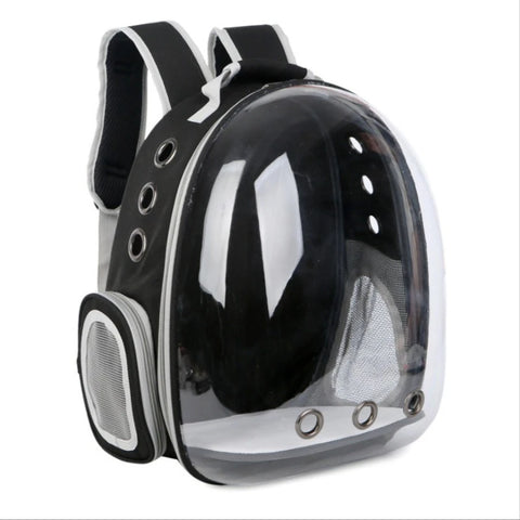 Premium Transparent Breathable SpaceCapsule Pet Backpack Lightweight Portable Carrier Bag for Cats Dogs Travel Outdoor Transport