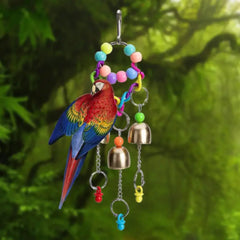 Bird Toys Hanging Practical Bell Design